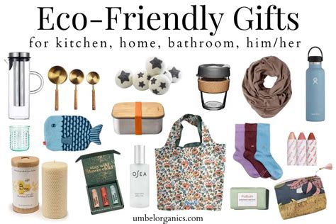 Eco-Friendly & Sustainable Gifts - Umbel Organics