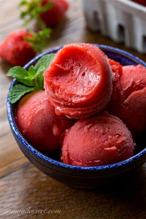 Strawberry Sorbet Image-6 - Saving Room for Dessert