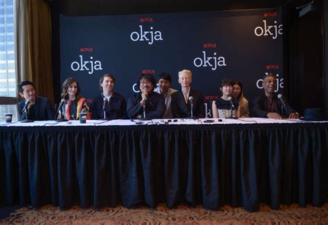 Lily Collins - "Okja" Movie Press Conference in NYC 06/09/2017 • CelebMafia