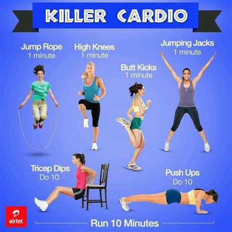 Simple, yet killer cardio workouts | Fitness | Pinterest | Simple ...