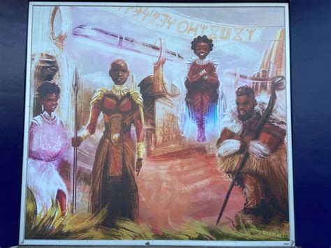 New 'Black Panther: Wakanda Forever' Mural in Downtown Disney District - WDW News Today