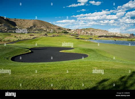 The "Old Works Golf Course" in Anaconda, Montana. The Golf course was ...