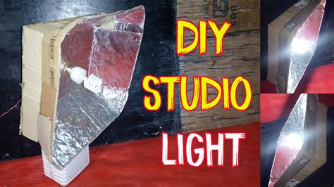 How to Make a Studio Light At home - YouTube