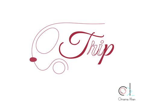 Travel Company Logo Design - Trip by Omama K. on Dribbble