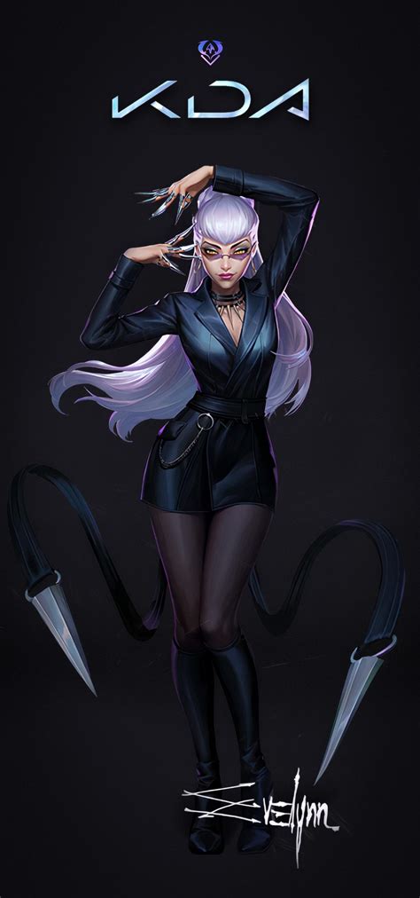 Kda All Out Evelynn Live Wallpaper K da evelynn looks like she calls ...