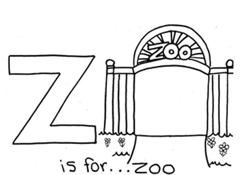 Zoo Alphabet Coloring Pages | Alphabet coloring pages, Zoo coloring pages, Coloring pages