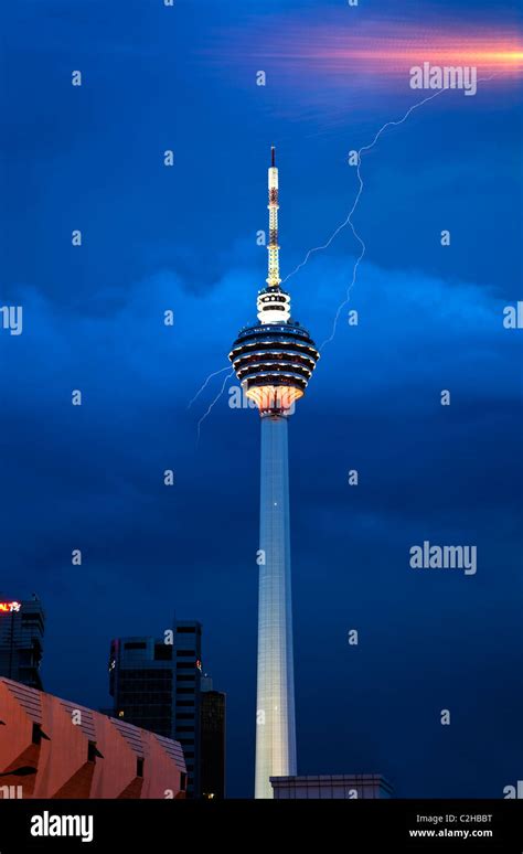 The Menara KL Tower, Kuala Lumpur Stock Photo - Alamy