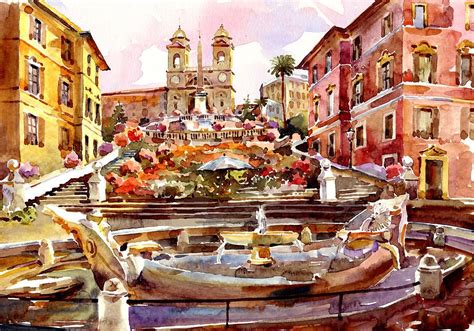 Rome Painting, Acrylic Prints, Canvas Prints, Canvas Art, Travel Art ...