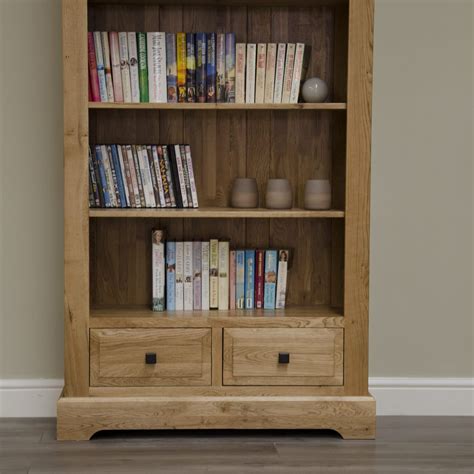 Canterbury Oak Large Bookcase | Free Delivery | Unbeatable prices