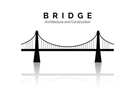 Bridge Silhouette Clip Art