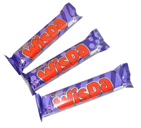 Cadbury Wispa, now available to purchase online at The Professors Online Lolly Shop as Sku: 2636 ...