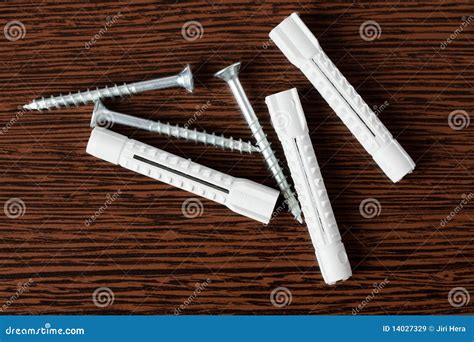 Screws and dowels stock image. Image of craft, fasteners - 14027329