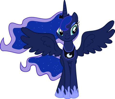 Princess Luna Season 2 vector by theonewiththeoctaves | Princess luna ...