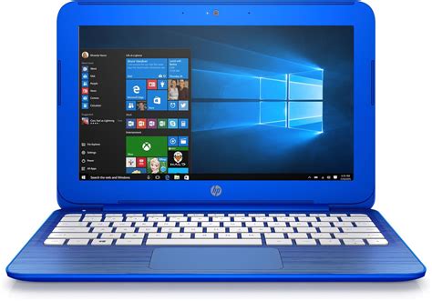 Blue HP Laptop Windows 10 Wallpaper