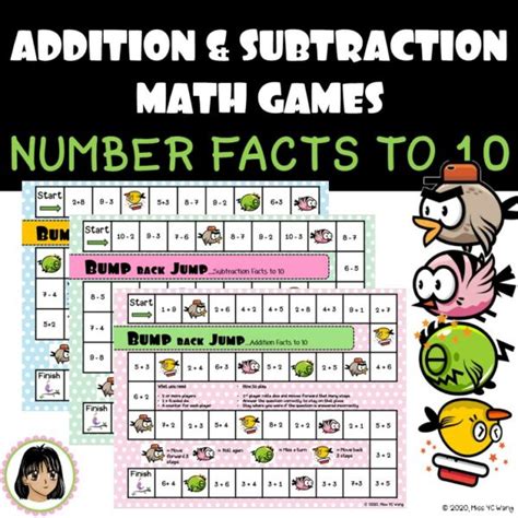 Addition Subtraction Math Games | Made By Teachers