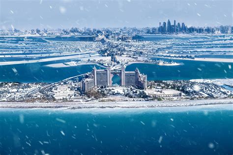 Snow in Dubai? Artist recreates emirate as winter wonderland