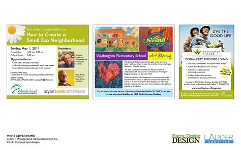 Print Advertising - Ladder Creative LLC: Graphic Design for Print & Web