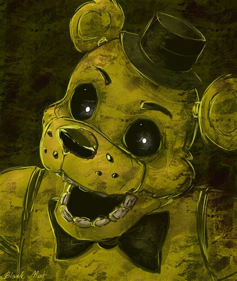 Golden Freddy | Fnaf golden freddy, Fnaf art, Fnaf drawings