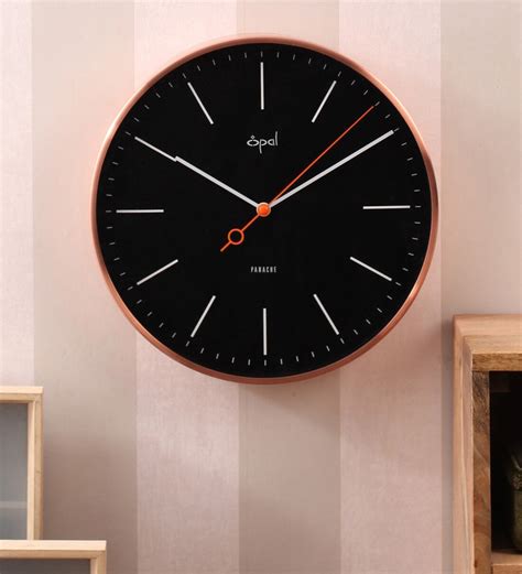 Buy Copper Metal Wall Clock by Opal Online - Modern Wall Clocks - Wall Clocks - Home Decor ...