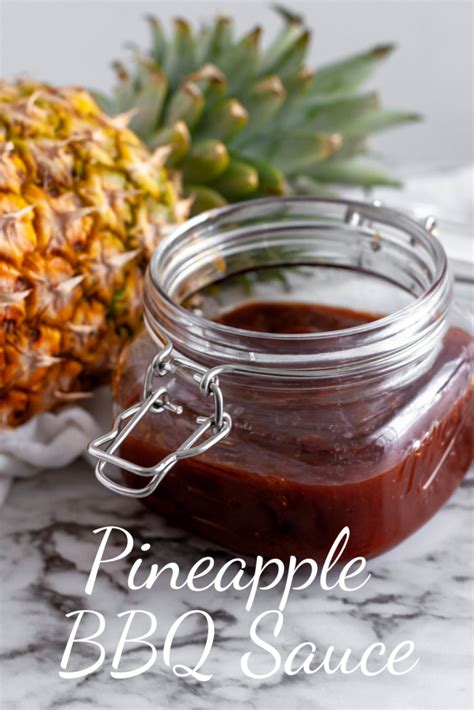 Pineapple BBQ Sauce - Meg's Everyday Indulgence