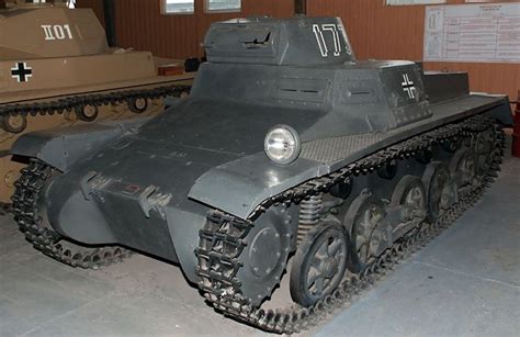 Panzer I Ausf. B tank (Sd.Kfz.101) in the Kubinka Tank Museum Russia