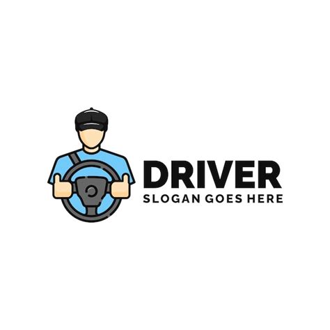 Premium Vector | Car driver logo design vector illustration