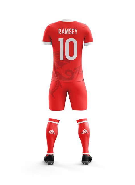 wales football kit 2017/18 design on Behance