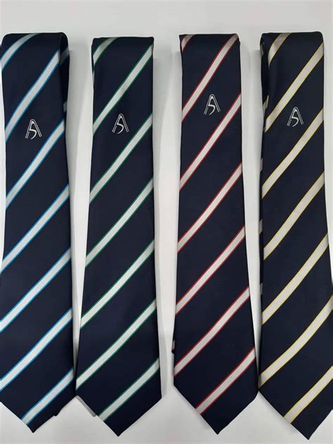 Local Schools Uniform : NEW! Abbey School House Colour Tie..Year 7, 8, 9 &10 Only!