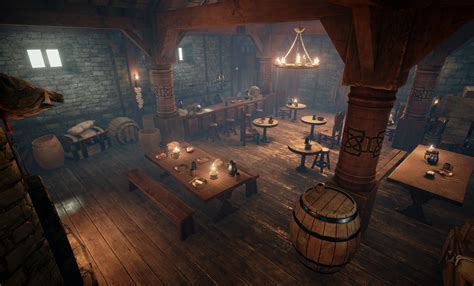 ArtStation - Medieval Tavern