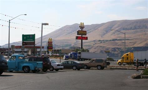 Biggs, Oregon is now a busy fueling and food stop along the I-84 route ...