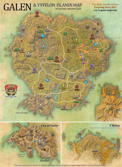 Story DLC Zone Maps for The Elder Scrolls Online (ESO)