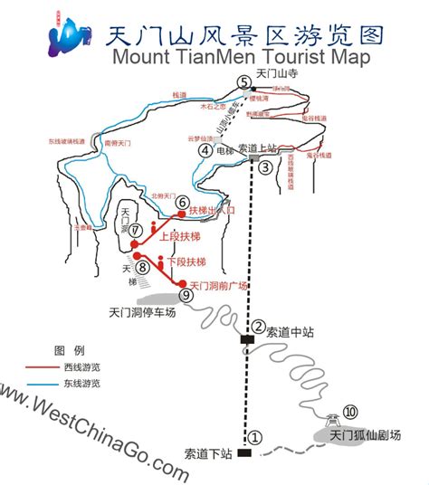 Mount TianMen Tour - China Tours @WestChinaGo