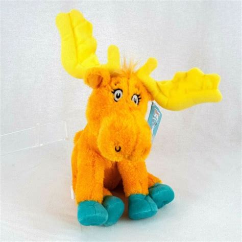 Thidwick The Big Hearted Moose Plush Toy Dr Seuss 15 In Tags Still Attached | Seuss, Plush toy ...