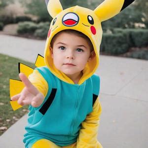 Pokemon Costume Kids. Face Swap. Insert Your Face ID:845459