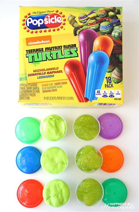 TMNT Sewer Ooze Slime + More Fun! - Happiness is Homemade