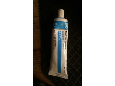 Metronidazole Topical Cream 0.75% (RX) 45 Gram, G&W Laboratories, Inc ...