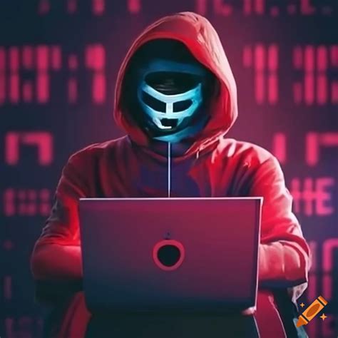 Illustration depicting hackers exploiting vulnerabilities on Craiyon