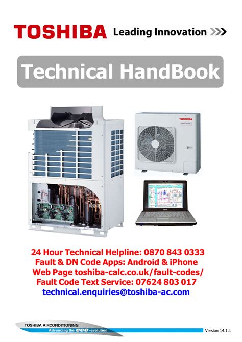 Technical HandBook - Toshiba Air Conditioning | Manualzz