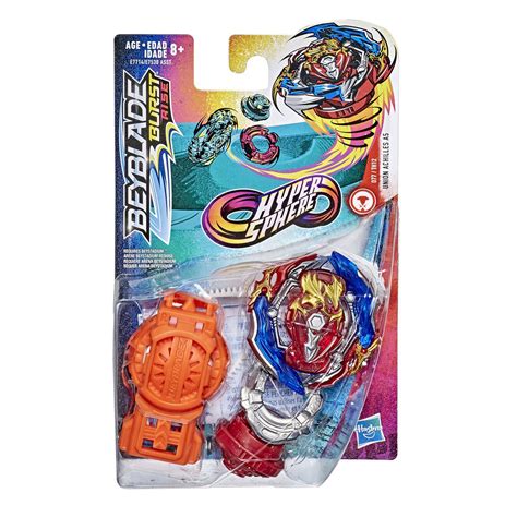 Beyblade Burst Rise Hypersphere Union Achilles A5 Starter Pack -- Balance Type Battling Top Toy ...