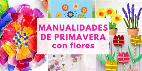 MANUALIDADES DE PRIMAVERA 【CON FLORES】