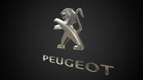 Peugeot Logo - 3D Model by 3d_logoman