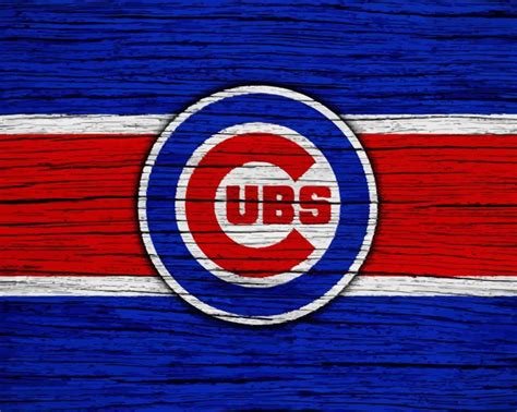 Chicago Cubs Logo Art Paint By Numbers - Paintings by Numbers