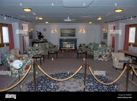 Interior royal yacht britannia hi-res stock photography and images - Alamy