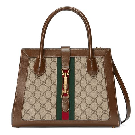 Gucci Jackie 1961 Medium Tote Bag In Beige | ModeSens