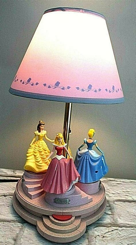 Disney Animated Princesses Lamp by KNG Talking & Twirling Cinderella ...