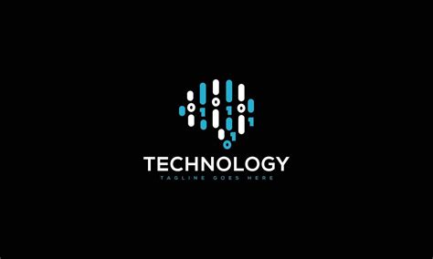 Technology Logo Design Template Vector Graphic Branding Element ...