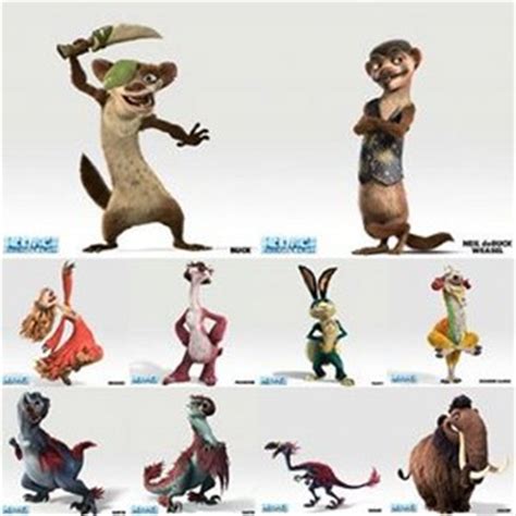 Ice Age Movie Characters