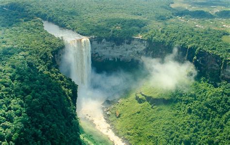 "Kaieteur Falls Aerial View" by Phil Hatcher | Redbubble