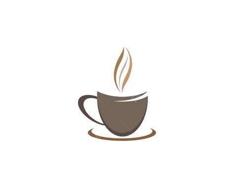 Coffee Cup Logo Graphic Eatery Brown Vector Graphic E - vrogue.co