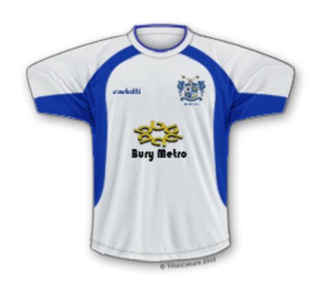 Bury FC 2004-05 Home Kit